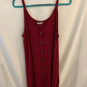 Maroon Dress